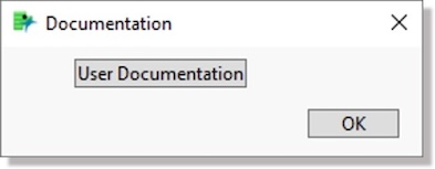 Documentation dialog